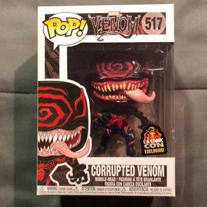Funko Pop Marvel Corrupted Venom 517 LA Comic Con Exclusive